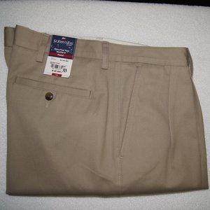 St. John's Bay Khaki Pleated Pants